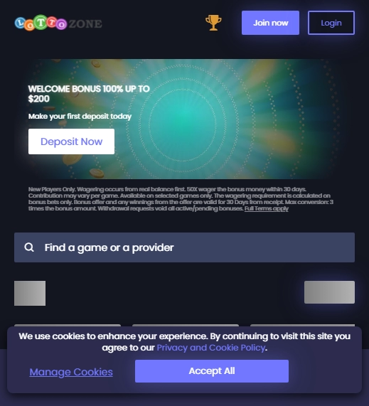 LottoZone Casino